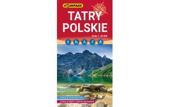 Hiking Maps Slovakia Compass Polen Mapa Turystyczna, Tatry Polskie/Polnische Tatra 1:30.000 Compass Polska