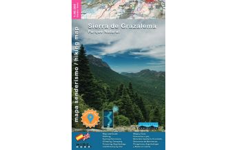 Wanderkarten Spanien Penibética-Wanderkarte Sierra de Grazalema 1:40.000 Editorial Penibética