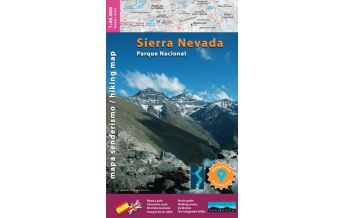 Mountainbike-Touren - Mountainbikekarten Penibética-Wanderkarte Sierra Nevada Parque Nacional 1:40.000 Editorial Penibética