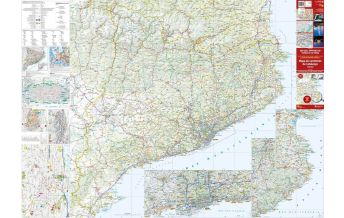 Road Maps Spain ICGC Mapa de carreteres de Catalunya/Katalonien 1:250.000 Institut Cartogràfic i Geològic de Catalunya