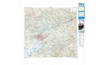 Straßenkarten CNIG Provinzkarte Spanien - Sevilla 1:200.000 Centro Nacional de Informacion Geografica