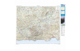 Straßenkarten CNIG Provinzkarte Spanien - Granada 1:200.000 Centro Nacional de Informacion Geografica