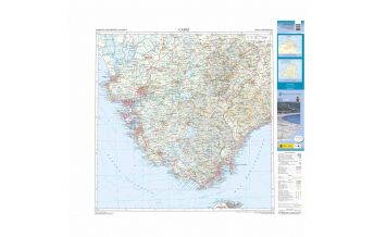 Straßenkarten CNIG Provinzkarte Spanien - Cadiz 1:200.000 Centro Nacional de Informacion Geografica
