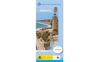 Straßenkarten CNIG MTN200 Spanien - Almeria 1:200.000 CNIG