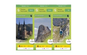 Wanderkarten Spanien CNIG Kartenset Spanien - P.N. Picos de Europa-Kartenset 1:25.000 CNIG