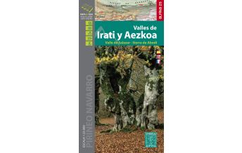 Wanderkarten Spanien Editorial Alpina Map & Guide E-25, Valles de Irati y Aezkoa 1:25.000 Editorial Alpina