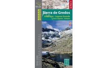 Hiking Maps Spain Editorial Alpina Map & Guide E-25, Sierra de Gredos 1:25.000 Editorial Alpina