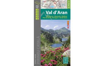 Wanderkarten Pyrenäen Editorial Alpina Map & Guide E-40, Val d'Aran 1:40.000 Editorial Alpina