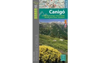 Hiking Maps Pyrenees Editorial Alpina Map & Guide E-30, Canigó 1:30.000 Editorial Alpina