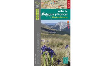 Hiking Maps Spain Editorial Alpina Map & Guide E-25, Valles de Belagua y Roncal 1:25.000 Editorial Alpina