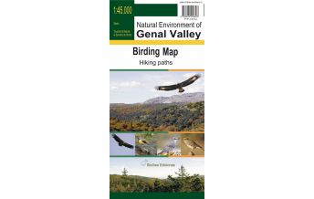 Nature and Wildlife Guides Bio Gea Ediciones Birding Map Spanien - Valle del Genal 1:45.000 Bio Gea Ediciones