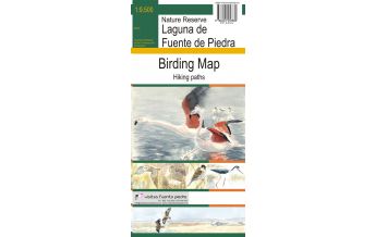 Naturführer Bio Gea Ediciones Birding Map Spanien - Laguna de Fuente de Piedra 1:9.500 Bio Gea Ediciones