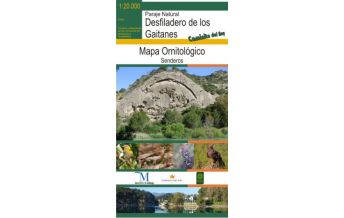 Wanderkarten Bio Gea Ediciones Birding Map Spanien - Desfiladero de los Gaitanes 1:20.000 Bio Gea Ediciones