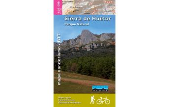 Mountainbike-Touren - Mountainbikekarten Penibética-Wanderkarte Sierra de Huétor Parque Natural 1:25.000 Editorial Penibética
