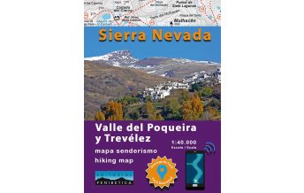 Wanderkarten Spanien Sierra Nevada - Valle del Poqueira y Trevélez 1:40.000 Editorial Penibética