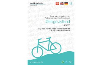Radkarten Nordisk Radwanderkarte 4/8 Dänemark - Østlige Jylland 1:100.000 Nordisk