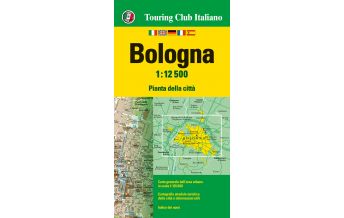 Stadtpläne TCI Stadtplan - Bologna 1:12.500 Touring Club Italiano