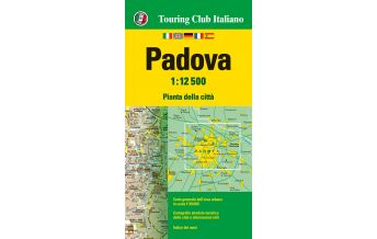 City Maps TCI Stadtplan - Padova Padua 1:12.500 Touring Club Italiano