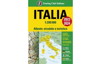 Road & Street Atlases TCI Atlante Stradale - Italia Italien 1:200.000 Touring Club Italiano