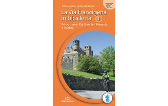 Radführer La Via Francigena in bicicletta, Teil 1 Ediciclo