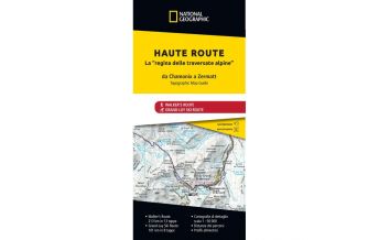 Skitourenkarten Haute Route 1:50.000 National Geographic - Trails Illustrated