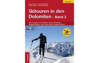 Skitourenführer Österreich Skitouren in den Dolomiten, Band 2 Athesia-Tappeiner