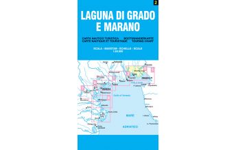 Nautical Charts Italy Lagunenkarte 02 - Laguna di Grado e Marano 1:50.000 Belletti