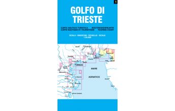 Seekarten Italien Lagunenkarte 01 - Golfo di Trieste / Golf von Triest 1:50.000 Belletti