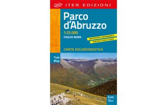 Wanderkarten Apennin Iter Trek Map Parco d'Abruzzo 1:25.000 Edizioni Iter