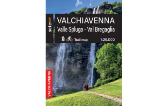 Wanderkarten Italien Sete Map Valchiavenna, Valle Spluga, Val Bregaglia 1:25.000 SeTeMap