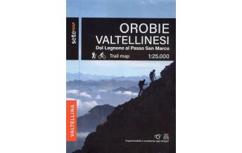 Wanderkarten Italien Sete Map Orobie Valtellinesi 1:25.000 SeTeMap