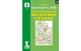 Wanderkarten Apennin IGA-Wanderkarte 10, Gola della Rossa e di Frasassi 1:25.000 Monti Editore - IGA