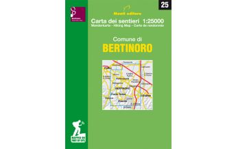 Hiking Maps Apennines Monti Editore Wanderkarte 25, Comune di Bertinoro 1:25.000 Monti Editore - IGA