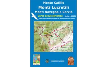 Wanderkarten Italien Il Lupo Trek Map 5, Monti Lucretili, Monte Catillo, Cervia, Navegna 1:25.000 Edizioni Il Lupo