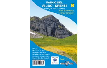 Skitourenkarten Il Lupo Carta escursionistica 8, Velino, Sirente 1:25.000 Edizioni Il Lupo