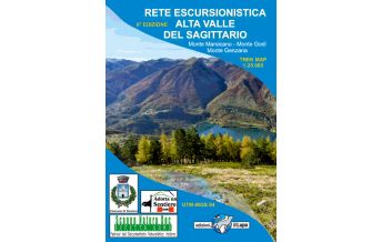 Wanderkarten Apennin Alta Valla del Sagittario 1:25.000 Edizioni Il Lupo