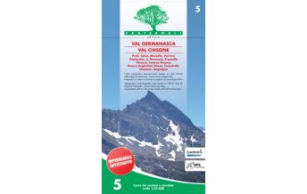 Hiking Maps Italy Fraternali-Wanderkarte 5, Val Germanasca, Val Chisone 1:25.000 Fraternali