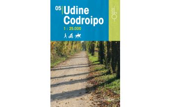 Hiking Maps Italy Rad-, Wander- und Reitkarte Odòs 05, Udine, Codroipo 1:25.000 Odos