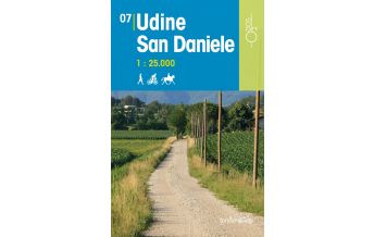 Wanderkarten Italien Rad-, Wander- und Reitkarte Odòs 07, Udine, San Daniele 1:25.000 Odos