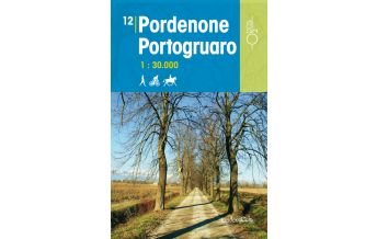 Hiking Maps Italy Rad-, Wander- und Reitkarte Odòs 12, Pordenone, Portogruaro 1:30.000 Odos