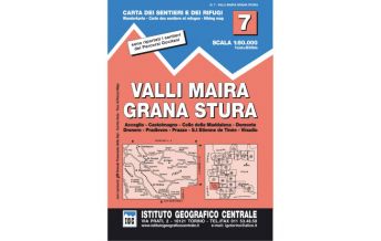Hiking Maps Italy IGC-Wanderkarte 7, Valli Maira, Grana, Stura 1:50.000 IGC