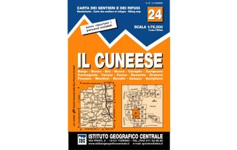 Hiking Maps Italy IGC-Wanderkarte 24, Il Cuneese 1:75.000 IGC