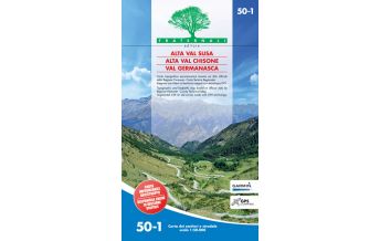 Hiking Maps Italy Fraternali-Wanderkarte 50-1, Alta Val Susa, Alta Val Chisone, Val Germanasca 1:50.000 Fraternali