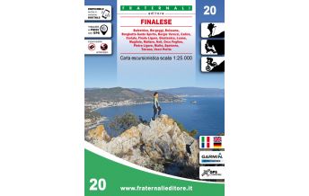 Hiking Maps Italy Fraternali-Wanderkarte 20, Finalese 1:25.000 Fraternali