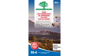 Hiking Maps Italy Fraternali-Wanderkarte 50-4, Val Vermenagna, Valle Pesio, Cuneo 1:50.000 Fraternali