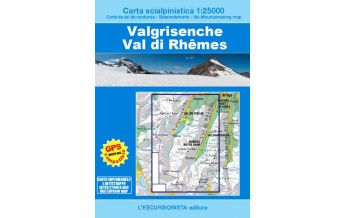 Skitourenkarten Escursionista-Skiwanderkarte Valgrisenche, Val di Rhêmes 1:25.000 L'Escursionista