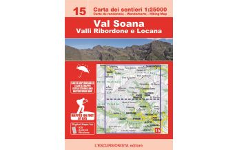 Hiking Maps Italy Escursionista-Karte 15, Val Soana 1:25.000 L'Escursionista
