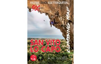 Kletterkarten San Vito lo Capo Climbing Map Versante Sud