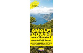 Hiking Maps Apennines Zephiro Cart & Guide 3, Amalfi Coast/Amalfiküste 1:10.000 Zephiro