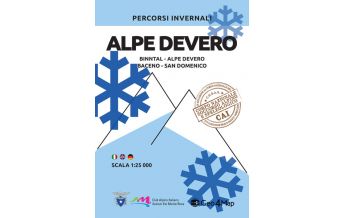 Ski Touring Maps Geo4Map Wintersportkarte Alpe Devero 1:25.000 Geo4map 